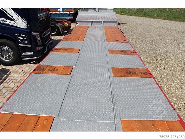 Mașini de construcții cu încărcător jos  CEYLAN carrellone rampe idrauliche nuovo