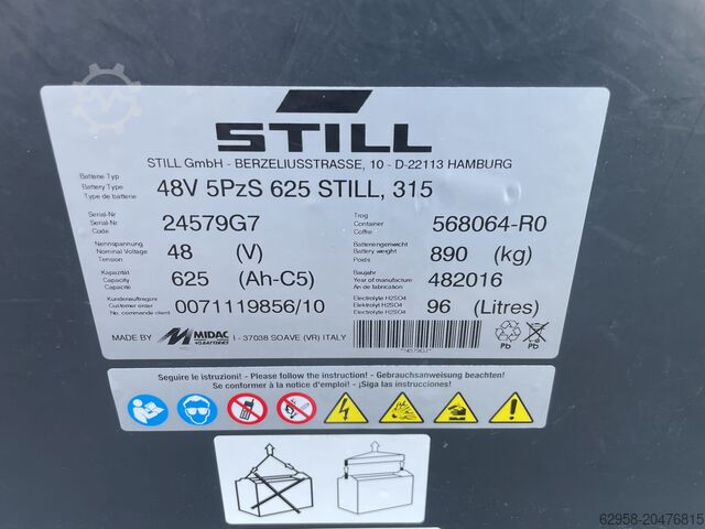 Gabelstapler, Elektro Stapler, STILL STILL RX20-20 | NUR 684 Bst.