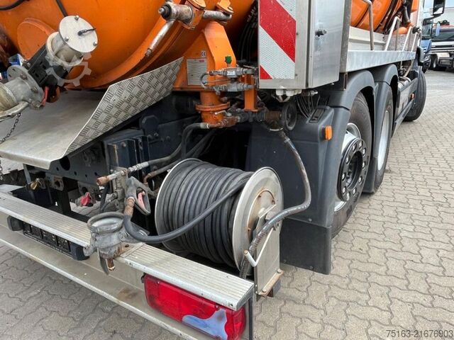 Saugwagen MAN TG-S 26.360 6x2-2 BL Saug + Spülwagen Leistikow