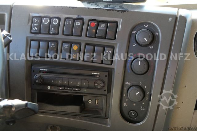 Skip truck RENAULT Premium 430 Absetzkipper Retarder Kamera Euro 5