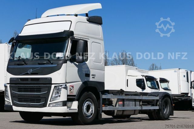 Wechselfahrgestell LKW VOLVO FH 460 Globetotter BDF 2XL-Tanks Vollluft Euro 6