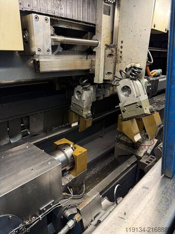 RATTUNDE Automatic cutting, deburring, chamfering, length control and robot packing line RATTUNDE Fully automatic complete cutting deburrring cha...