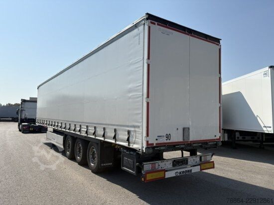 Otvorena poluprikolica sa ceradom KRONE SD PROFI LINER, LIFTACHSE, BPW-ACHSE, EDSCHA-VERDECK