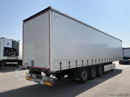 Otvorena poluprikolica sa ceradom KRONE SD PROFI LINER, LIFTACHSE, BPW-ACHSE, EDSCHA-VERDECK