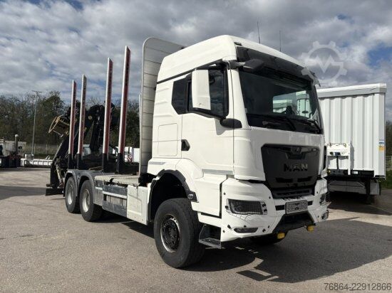 Kamion za izvlačenje drveta MAN TGS 33.510 BL 6X4, INTARDER, HOLZTRANSPORTER, LIV 120Z