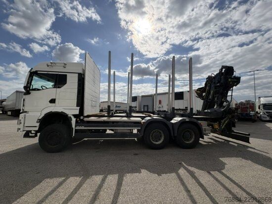 Kamion za izvlačenje drveta MAN TGS 33.510 BL 6X4, INTARDER, HOLZTRANSPORTER, LIV 120Z