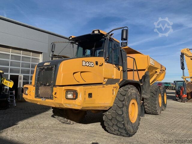 Knikdumper Bell B40D with Tailgate