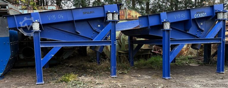 Canaletas de transporte com motores desbalanceados Spaleck SFLU 1950-300x3000 (6 pcs.)