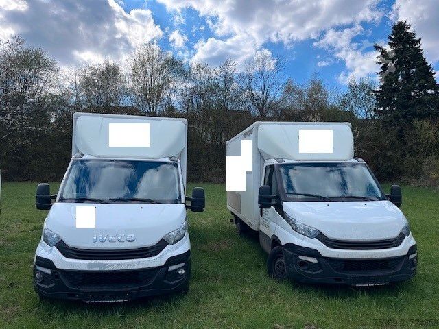 Furgoneta caja IVECO Daily 35 S -150 Koffer mit LBW - Klima -2 Stück