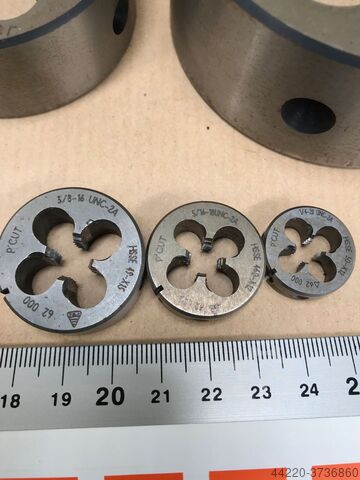 Dies voor buitendraad conisch 1 Posten UNC