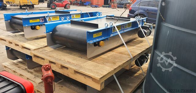 Overband magnet for recycling Putz Recycling