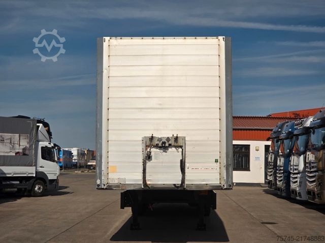 Koffer oplegger SCHMITZ CARGOBULL SKO24 * ROLLTOR * LIFTACHSE * KOFFER