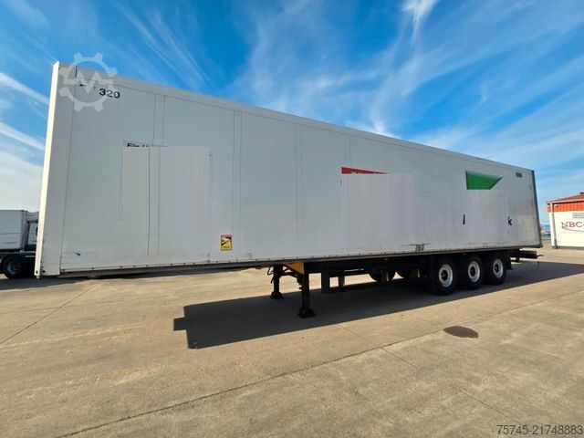 Koffer oplegger SCHMITZ CARGOBULL SKO24 * ROLLTOR * LIFTACHSE * KOFFER