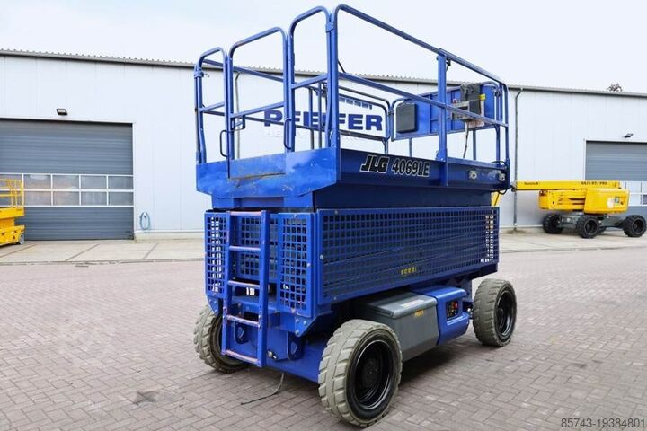 Schaarlift JLG 4069LE Electric, 14.2m Working Height, 360kg Capac