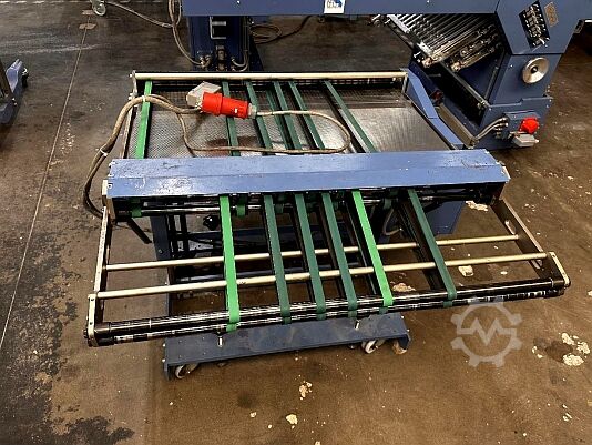Foldemaskine Herzog+Heymann Falzmaschine 3x M7.35 + SBAP-46-ME Bickel SGU + MBO R700 + MBO SAP 66-ME + Polar L-1000-W-3