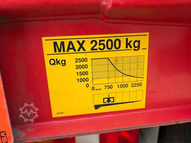 Ponyva Mercedes-Benz Actros 1836 - 4x2 - Zepro loadlift - Full air -...