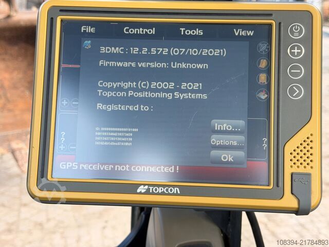 Betongép Topcon X-53x / MC-Max X-53x / MC-Max