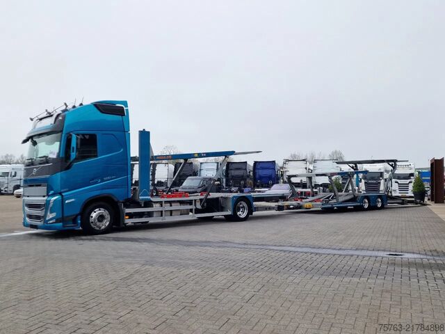 Autószállító furgon Volvo FH 500 Globetrotter XL Cartransporter Blyss Mod...