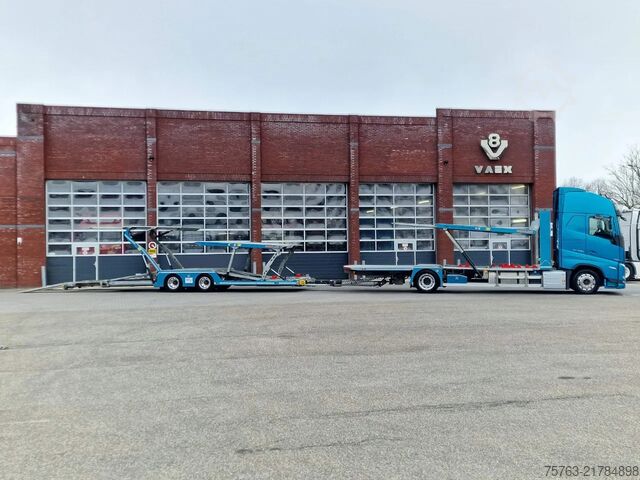 Autószállító furgon Volvo FH 500 Globetrotter XL Cartransporter Blyss Mod...