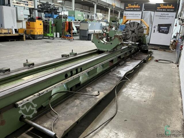 Tokarki poziome TOS SU 125x8000mm 1991 TOS SU 125x8000mm