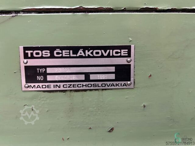 Tokarki poziome TOS SU 125x8000mm 1991 TOS SU 125x8000mm