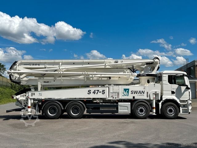 Kamion pumpe za beton VOLVO FMX 500 8x4 SWAN 47m Betonpumpe EuromixMTP