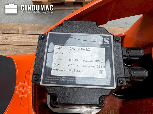 Hegesztőrobot CLOOS QIROX QRC 350-E