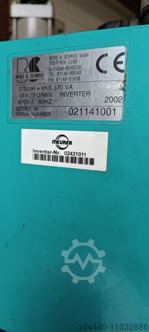 Ferăstrău circular rece / ferăstrău circular vertical Berg & Schmid VKS 370 A