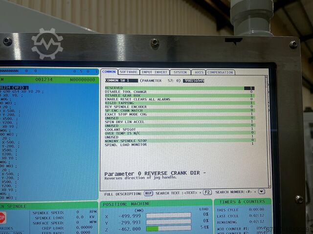 Machinale bewerking Center Haas VM-3