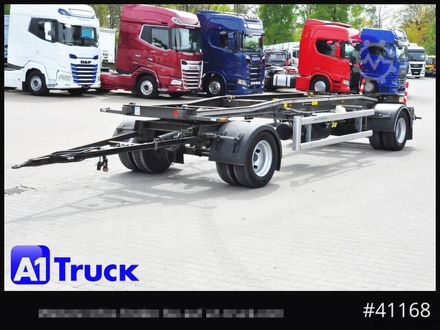Ρυμουλκούμενο roll off HUEFFERMANN HSA 1870 BPW, 1 Hand