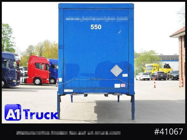 Değiştirilebilir kasa, platform ve brandalı KRONE Wechselbrücke Jumbo BDF 7,82, Code XL,