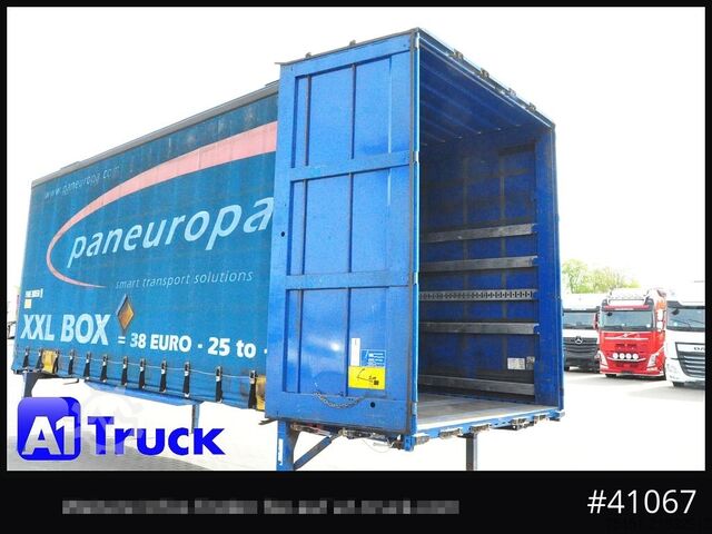 Değiştirilebilir kasa, platform ve brandalı KRONE Wechselbrücke Jumbo BDF 7,82, Code XL,