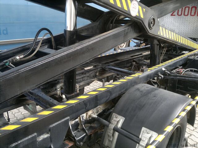 LKW mit Kofferaufbau Iveco 90-13 A Hub Hebevorrichtg Sitzwechselwag