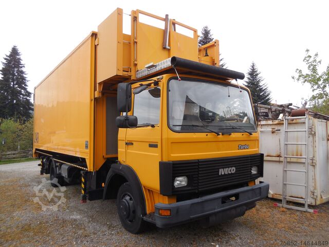 Transporter mit Koffer Iveco 90-13 A Hub Hebevorrichtg Sitzwechselwag