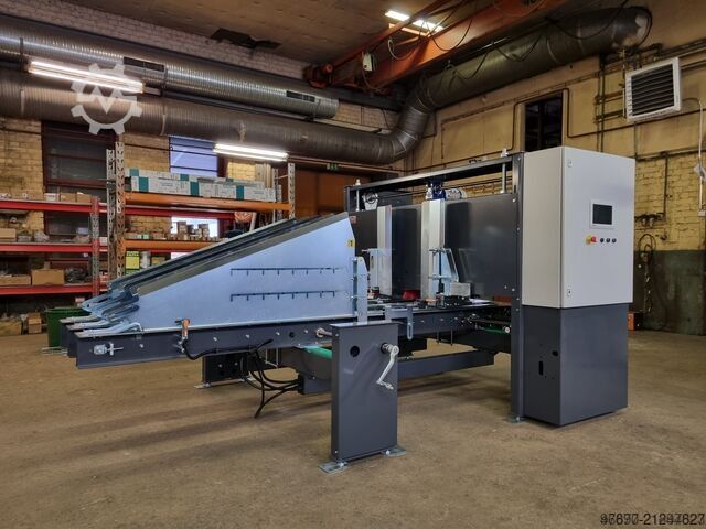 Pallet üretim makinesi Foudila Oy DNM-153 Deck Nailing Machine