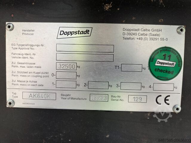 Holzshredder Doppstad AK 640/K