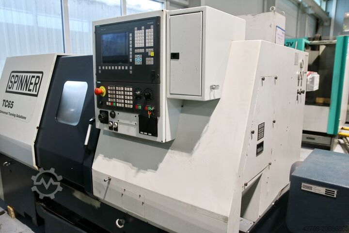 CNC torna ve freze merkezi SPINNER TC 65 MC