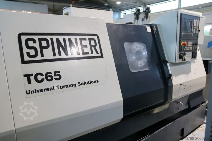 CNC torna ve freze merkezi SPINNER TC 65 MC