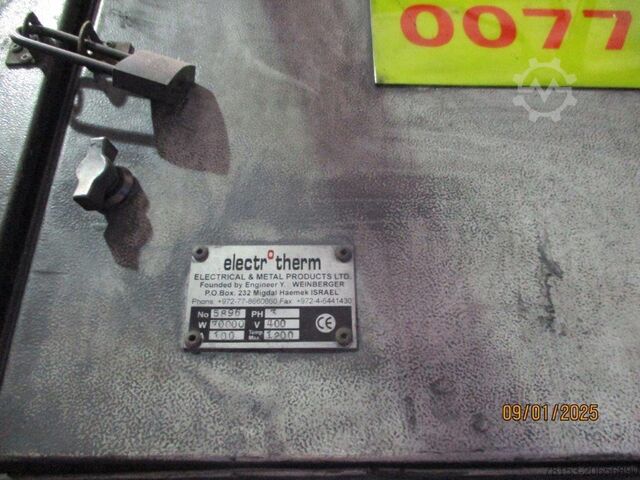 šnekový lis Vaccari PV410