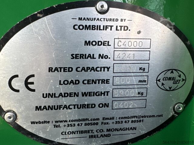 Stivuitor cu patru direcții Combilift C4000 / Diesel / Very good condition