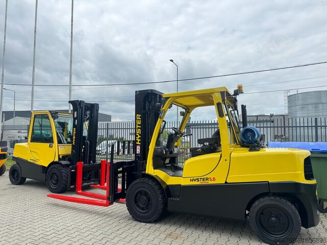 Wózek widłowy Hyster H5.00FT/Positioner+sideshift/3662 hours