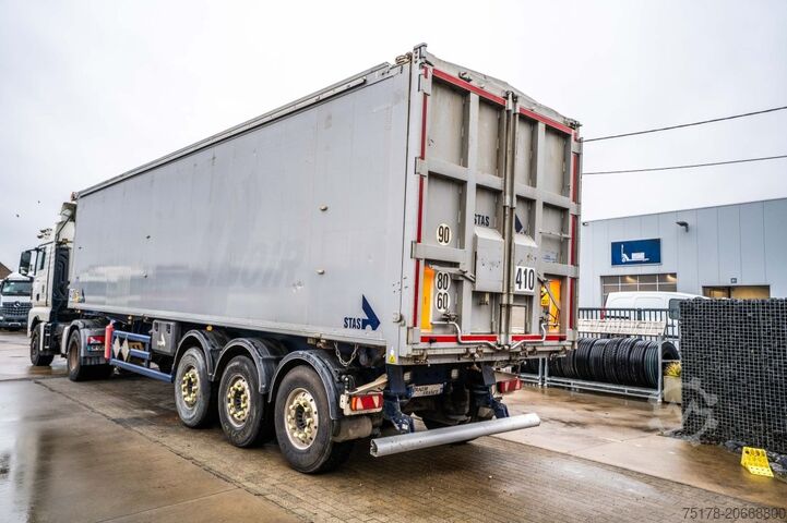 Skraldevogn STAS STAS S300CX- ALU-52m3 (GRAIN/CEREALIERE/GETREIDE)