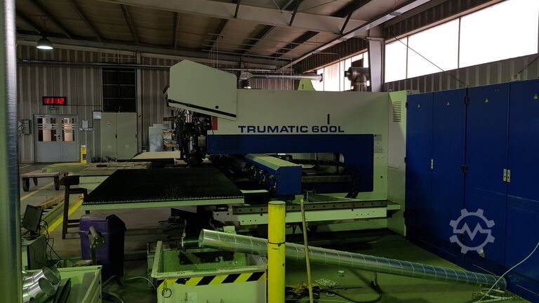 Laserový děrovací stroj TRUMPF Trumatic TC600L