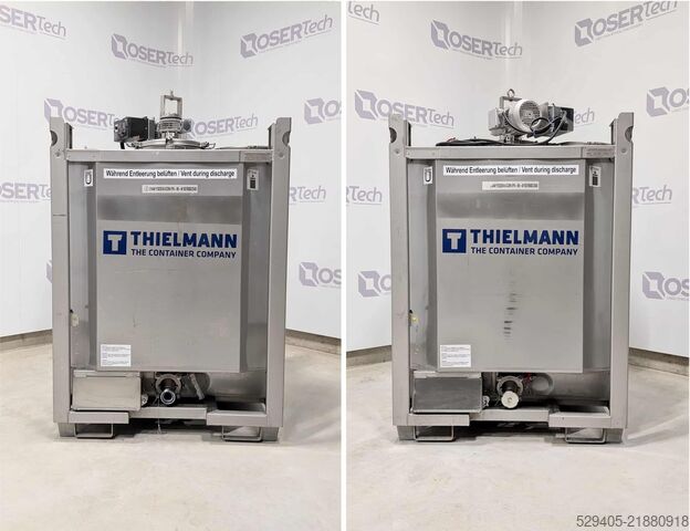 Thielmann 31AW - 1000-liter containers + roerinrichting Thielmann 31AW