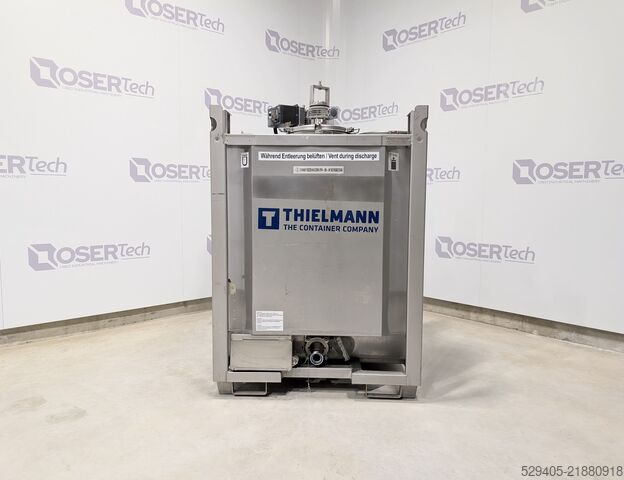Thielmann 31AW - 1000-liter containers + roerinrichting Thielmann 31AW