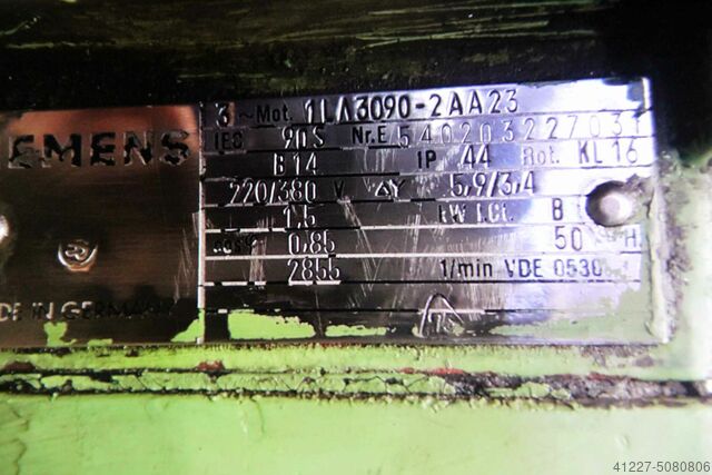 Hydraulikaggregat 1,5 kW 2855 U/min Siemens 1,5 kW 2855 U/min