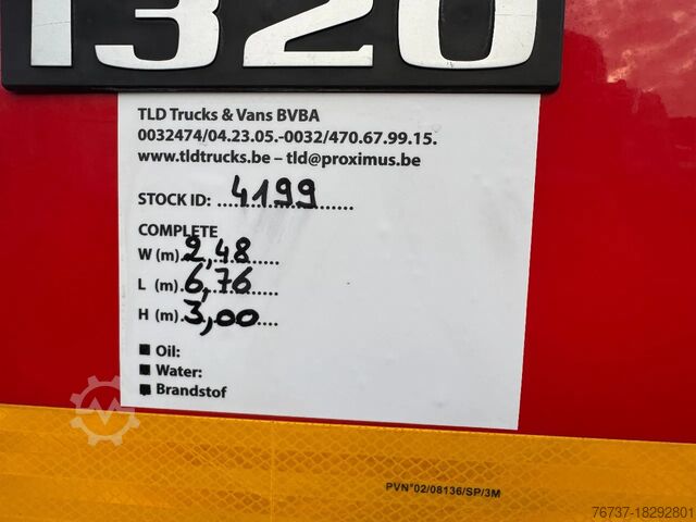 Véhicule de lutte contre les incendies Mercedes-Benz 1320 **FIRETRUCK-19.617Km-POMPIER**