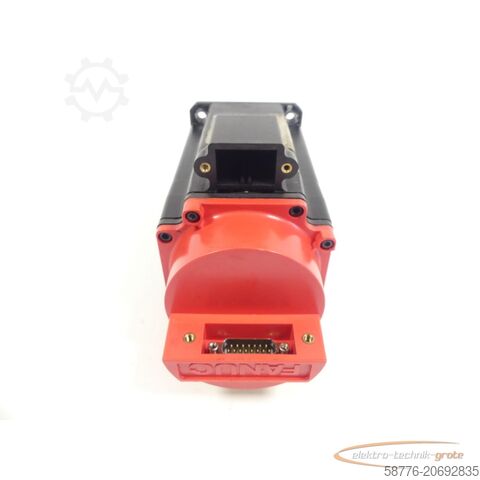 Unità di controllo Fanuc A06B-0377-B577 AC Servo Motor SN: C989F2018 + A860-0365-T001 Pulsecoder
