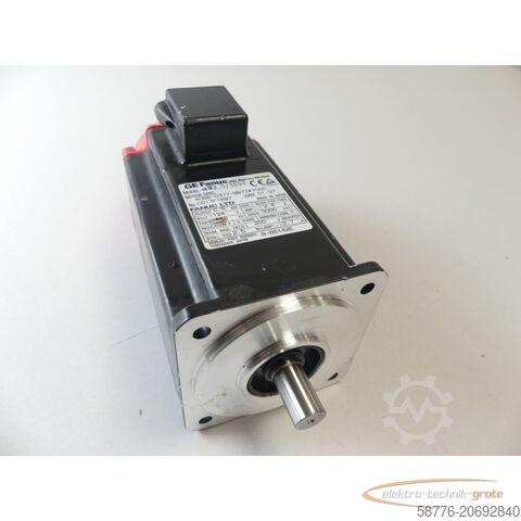 Besturingsunit Fanuc A06B-0377-B577 AC Servo Motor SN:C017F1597 + A860-0365-T001 Pulsecoder