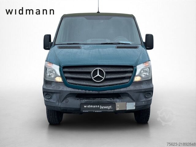 Transporter mit Pritsche & Plane Mercedes-Benz Sprinter 316 CDI 4x4 Doka Pri/Pla Klima Standh. AHK